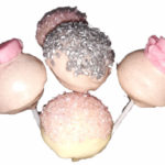 Cakepop meisje vierkant