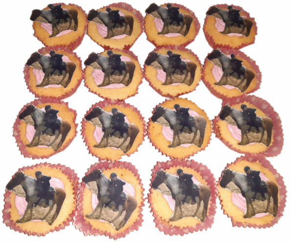 Cupcakes met Thema Paard