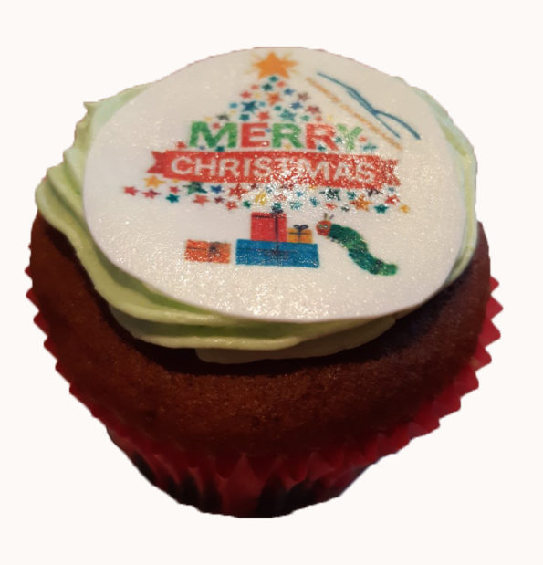 cupcake kerstboom logo