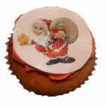 cupcake kerstman