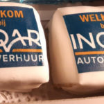 gebakjes fondant met logo